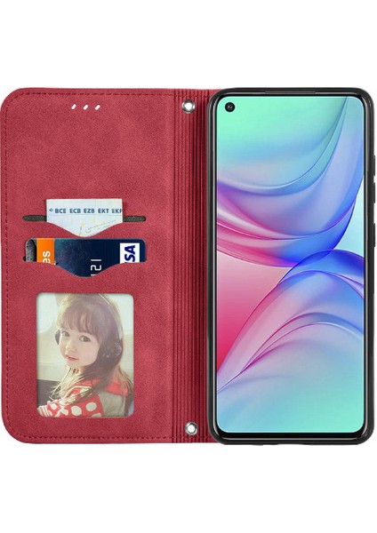 Infinix Sıcak 10 Kordon Fermuar Deri Çanta Cüzdan Basit (Yurt Dışından)