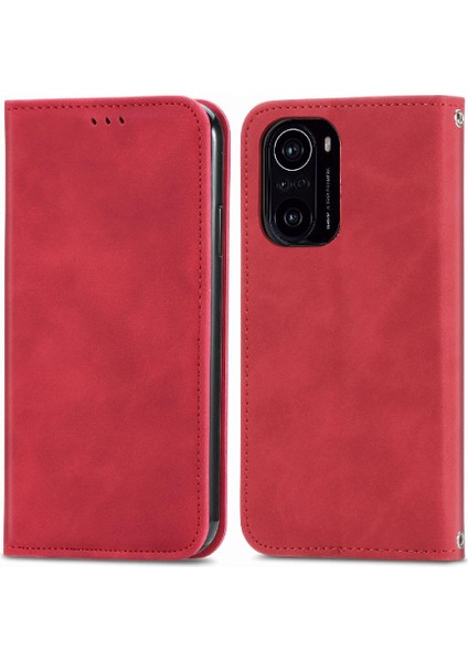 Redmi Için Kılıf K40/K40 Pro Kılıf Cüzdan Kapak Kapak Darbeye (Yurt Dışından) indirimleri