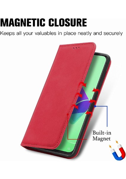 Tecno Spark 9 Pro Deri Çanta Basit Iş Kordon Cüzdan Için Kılıf (Yurt Dışından) fırsatları
