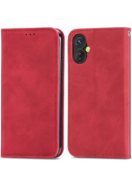 Tecno Spark 9 Pro Deri Çanta Basit Iş Kordon Cüzdan Için Kılıf (Yurt Dışından) indirimleri