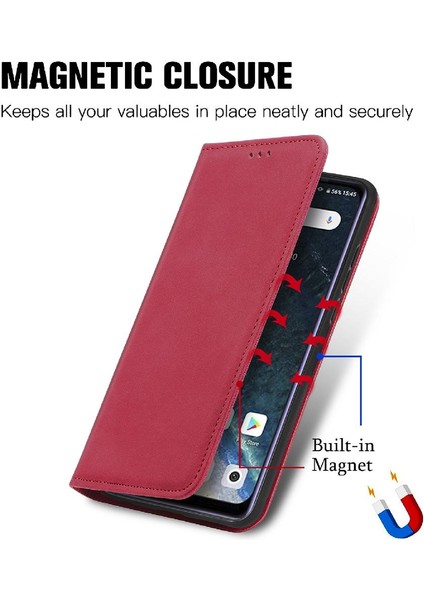 Oukitel C25 Deri Çanta Basit Iş Kordon Cüzdan Fermuar Için Kılıf (Yurt Dışından) fırsatları
