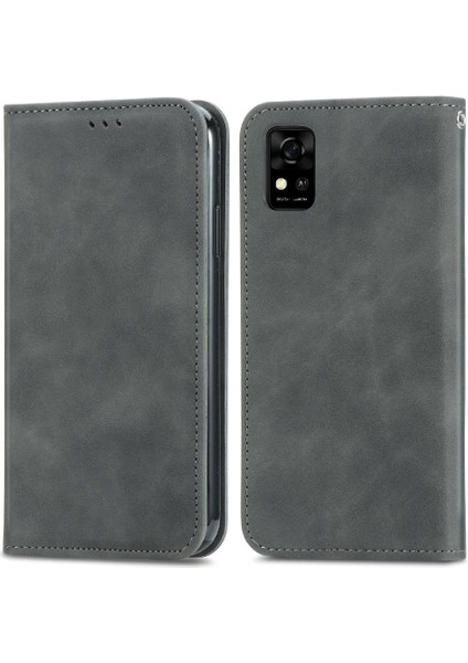 Zte Blade Case Fermuar Deri Kılıf Basit Iş Kordon (Yurt Dışından) indirimleri
