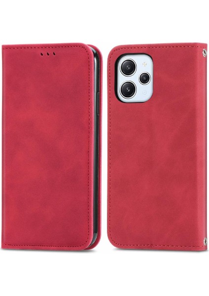Xiaomi Redmi 12 4g Için Flip Case Kapak Darbeye Basit Iş (Yurt Dışından)