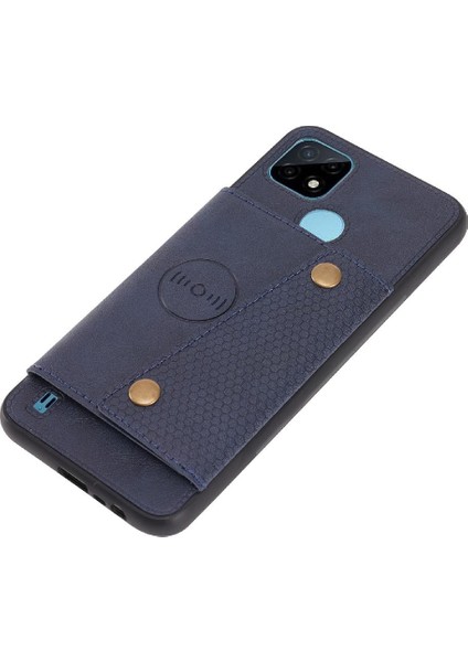 Cüzdan Durumda Realme C21 Buit Demir Darbeye Koruyucu Kickstand (Yurt Dışından) fırsatları