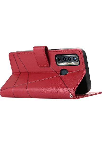 Tecno Camon 17 Darbeye Kickstand Üç Kart Yuvaları Şok Için Flip Case (Yurt Dışından)
