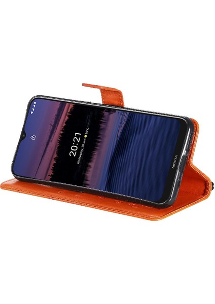 Nokia G20 Için Flip CASE/G10 Manyetik Kapak Darbeye Kapak Kart Yuvası ile (Yurt Dışından)