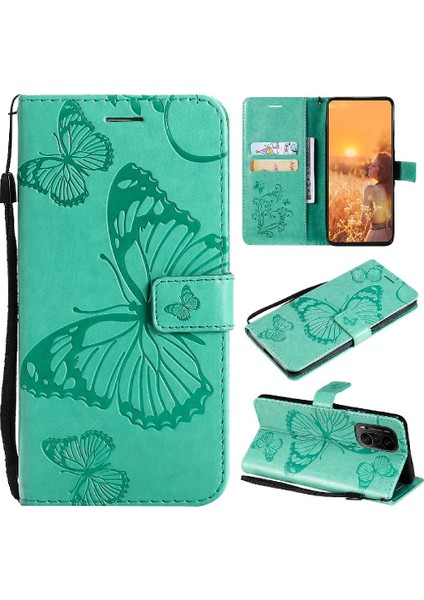 Xiaomi Redmi Için Flip Case K40/K40 Pro Kart Yuvası Standı Manyetik Kapak ile (Yurt Dışından)