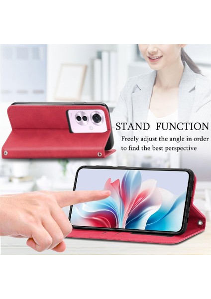 Oppo Flip 11F 5g Için Flip Case Darbeye Cüzdan Deri Kılıf Kapak Çevirin (Yurt Dışından) indirimleri
