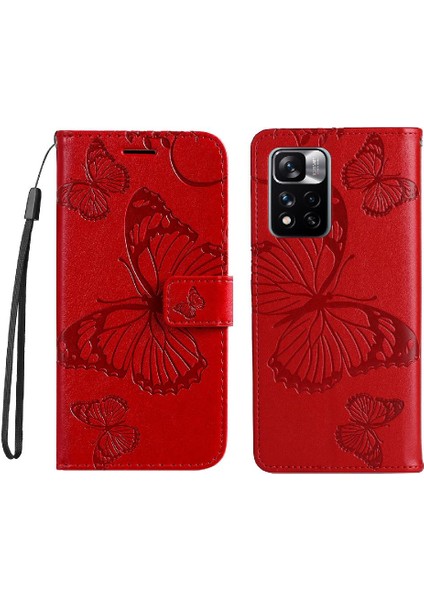 Xiaomi Redmi Not 11 Pro Artı Manyetik Kapak Flip Kickstand Için Flip Case (Yurt Dışından)