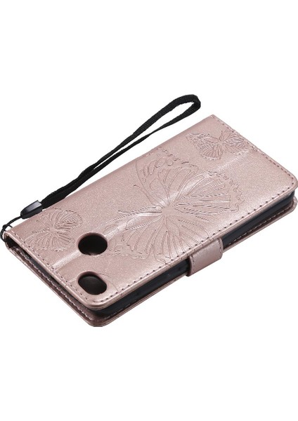Kart Yuvası ile Xiaomi Redmi 4x Pu Deri Manyetik Kapak Için Flip Case (Yurt Dışından)