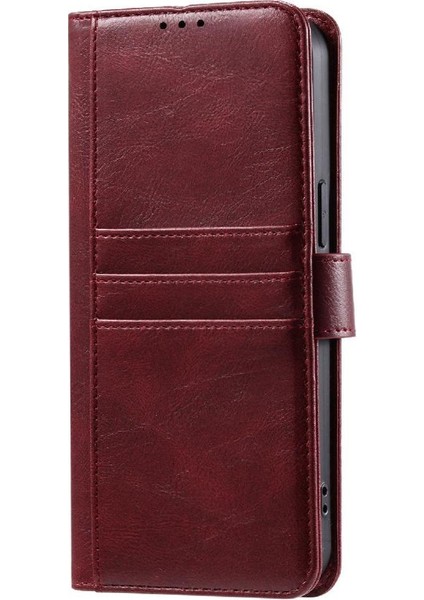 Xiaomi Redmi Için Flip Case Xiaomi 4g 6 Kart Yuvaları Kickstand Cüzdan Pu Deri (Yurt Dışından) modelleri