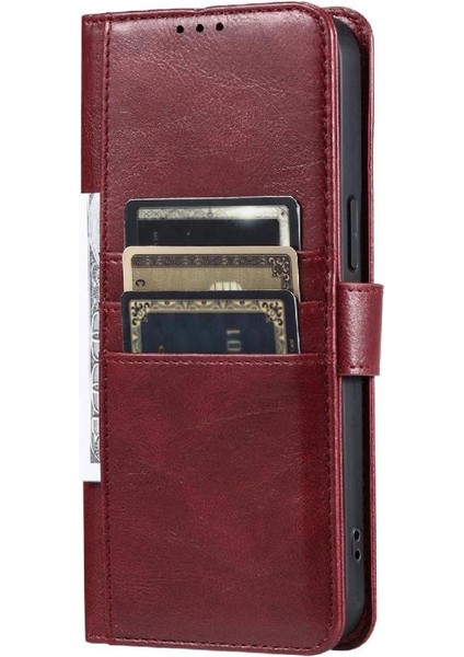 Xiaomi Redmi Için Flip Case Xiaomi 4g 6 Kart Yuvaları Kickstand Cüzdan Pu Deri (Yurt Dışından) indirimleri