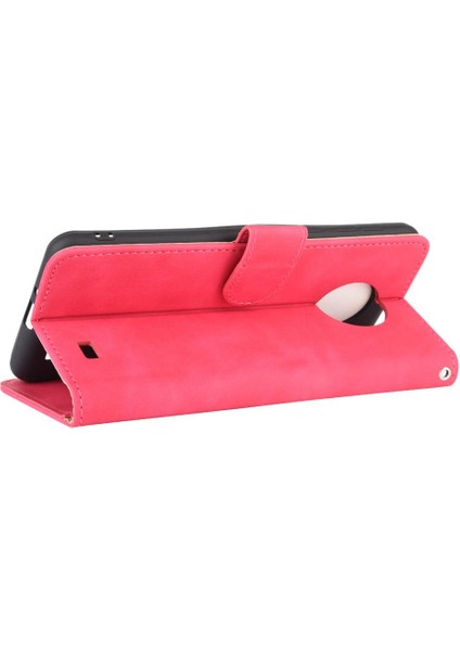Kart ile Oukitel C19 Tam Koruma Deri Folio Flip Case Için Kılıf (Yurt Dışından) modelleri