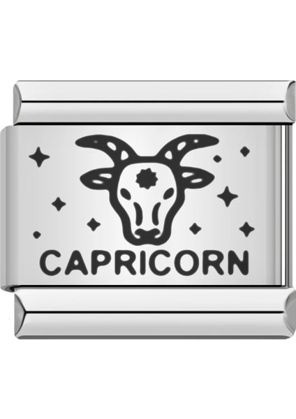 İtalyan Charm Bileklik Italyan Charm Capricorn