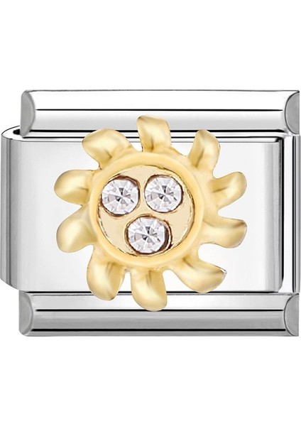 Italyan Charm Gold Sun