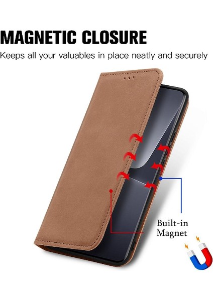 Xiaomi 13 Pro Darbeye Cüzdan Basit Iş Kapak Kılıfı (Yurt Dışından) fırsatları