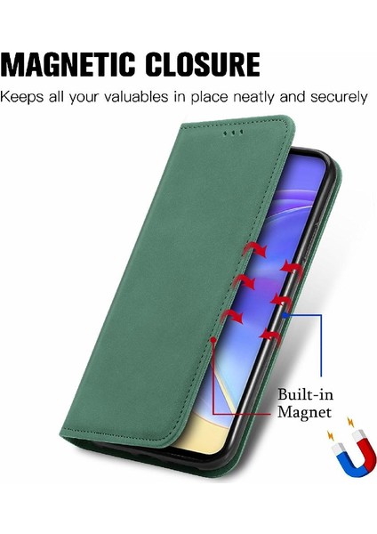 Vivo V21E 5g Için Basit Iş Deri Kılıf Kordon Fermuar Cüzdan (Yurt Dışından) fiyatları