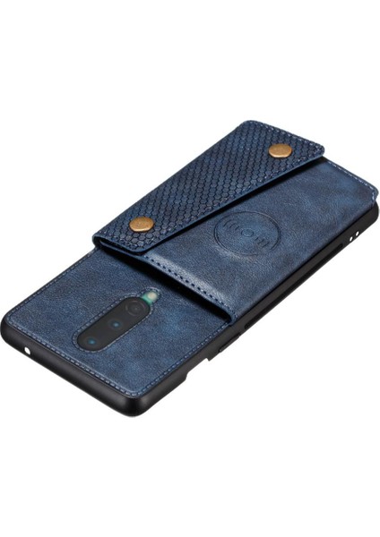 Oneplus 8 Için Cüzdan Kılıf Cüzdan Kılıf Kickstand Darbeye Koruyucu Buit (Yurt Dışından)
