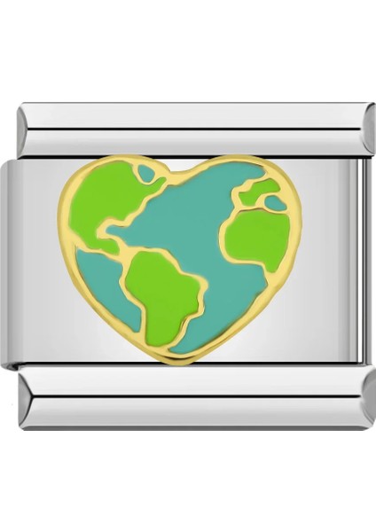 Italyan Charm Heart Of The World