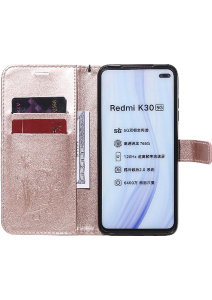 Xiaomi Redmi Redmi Manyetik Kapak Için Flip Case Kart Yuvası Standı ile Pu Flip (Yurt Dışından)