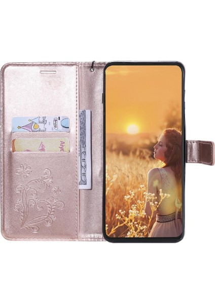 Nokia G20 Için Flip CASE/G10 Manyetik Kapak Darbeye Kapak Kart Yuvası ile (Yurt Dışından)