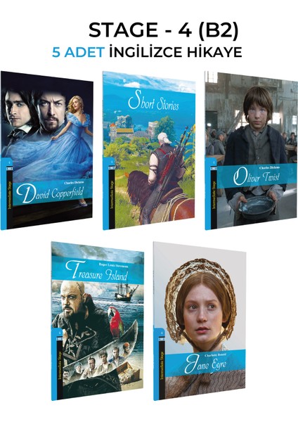 İngilizce Hikaye B2 Seviyesi 5 Li Set . - Sharon Hurst