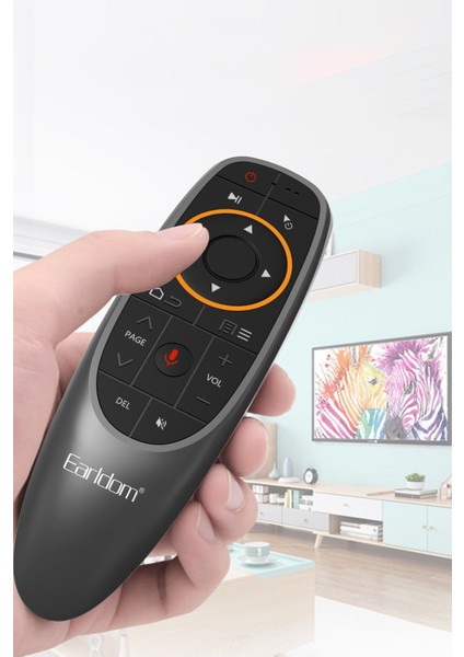 RM01 Sesli Komut ve Fare Özellikli Kablosuz 2.4g Kumanda - Siyah 379090 fırsatları