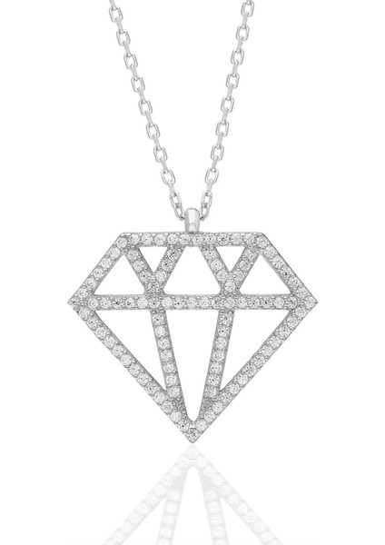 Elmas Tasarımlı Kolye fiyatları