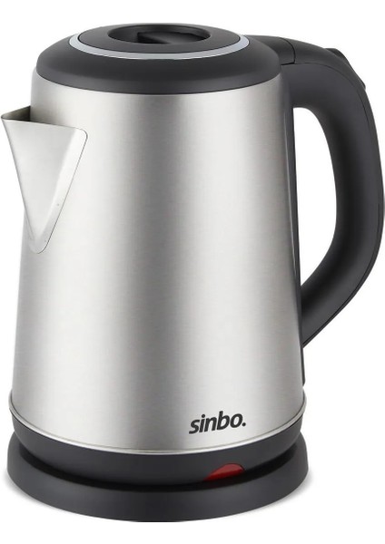 SK-8027 1500 W 1.8 Lt Çelik Kettle 360 Derece