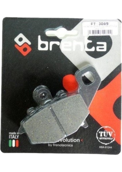 Kawasakı ZX9R Brenta Arka Fren Balatası MOTO11