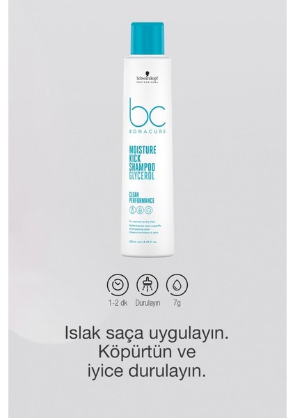 Bc Clean Nem Yükleme Şampuanı 250ML