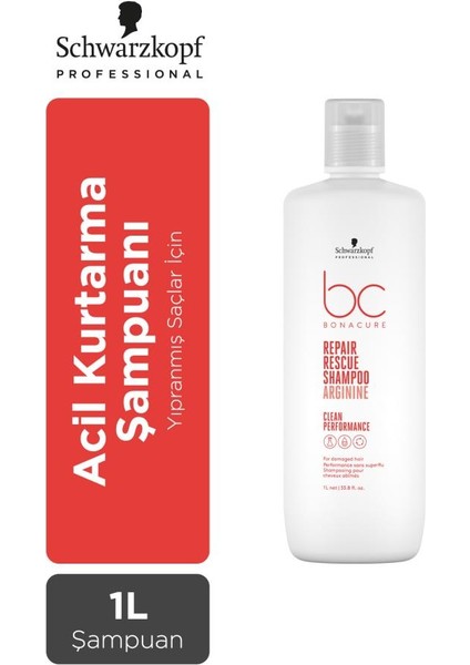 Bc Clean Acil Kurtarma Şampuanı 1000ML