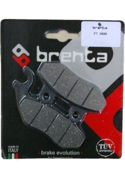 Fiddle 3 Brenta Ön Fren Balatası MOTO11