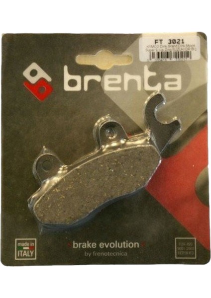 Ninja 300 Arka Brenta Fren Balatası MOTO11