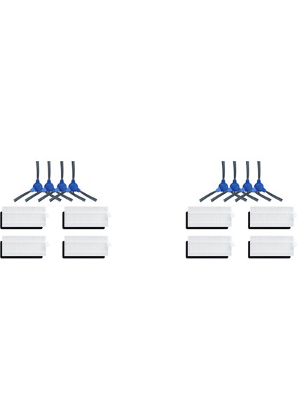2x Hepa Filtre Yan Fırça Değiştirme 1090 1790 Titanyum Ultra Robotik Elektrikli Süpürge Yedek Parçaları (Yurt Dışından)