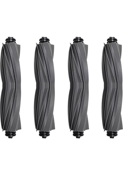 4x Bot Için L10S Pro L10S Ultra S10 S10 Pro Robotlu Süpürge Kauçuk Fırça Ana Fırça Yedek Parçalar (Yurt Dışından)