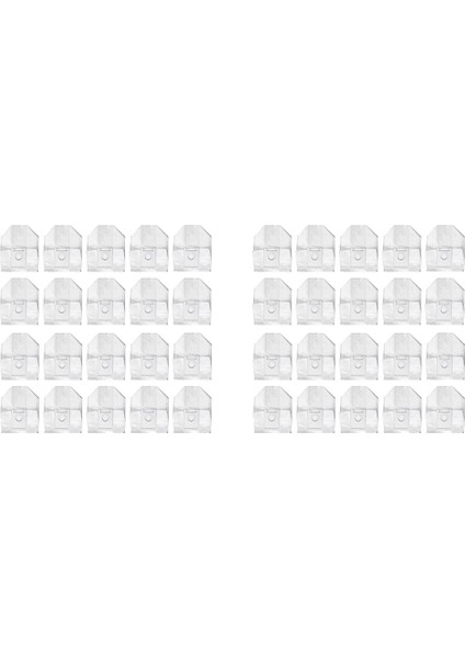 Eve Plus Robotlu Süpürge Parçaları Toz Torbası Aksesuarları Için 40 Adet Yedek (Yurt Dışından)