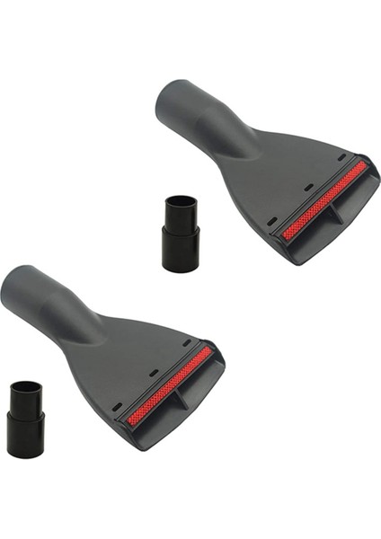 Evrensel Vakum Kafası Geniş Ağız Fırçası, Kanepe Fırçası Eki, Temizleme Aracı Fırçası, Masaüstü Temizleme Için 2x Yedek (Yurt Dışından)