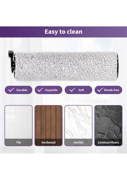Ifloor 3 ve Ifloor One S3 Akülü Islak Kuru Elektrikli Süpürge Için Yedek Fırça Silindirleri ve Filtre Kiti (Yurt Dışından)