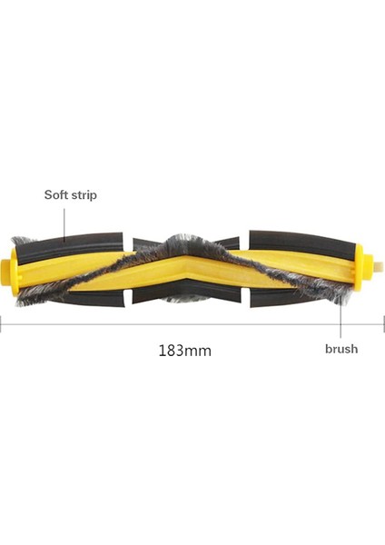 Deebot Ozmo T8, N8 Pro, N8, N8, N8 Plus, 920, 950, T5, N7 Robot Vakum Için 2 Takım Yedek Parçalar (Yurt Dışından)