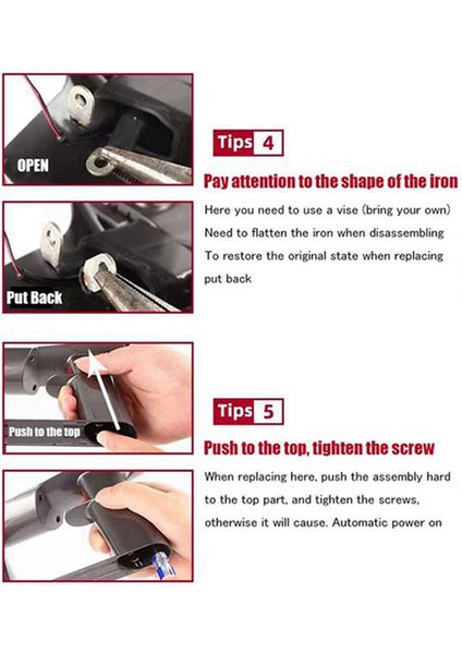 V10 V11 Elektrikli Süpürge Için Yükseltilmiş Tetik Anahtarı Düğmesi Tornavidalar ile Ağır Hizmet Tipi Yedek Tetik Düğmesi (Yurt Dışından)