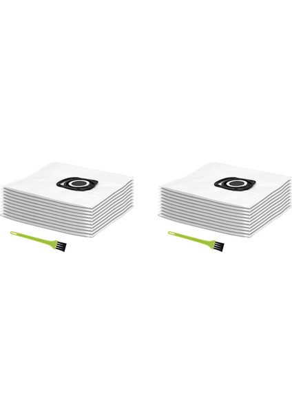 20 Parça Toz Torbası, X-Power Için Elektrikli Süpürge Torbası, Compact Power RO64XX RO63XX RO68XX RO39XX ZR200520 (Yurt Dışından)