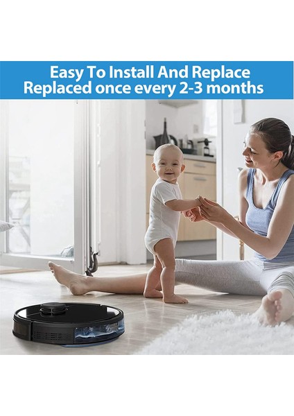 2x Aksesuarları Deebot Ozmo 950 920 N8 N8 Pro N8 Pro+ T8 T8+ T8 T8 Max T9 T9+ Elektrikli Süpürge Parçaları (Yurt Dışından)