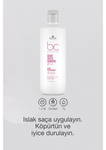 Bc Clean Renk Koruyucu Şampuan 1000ML
