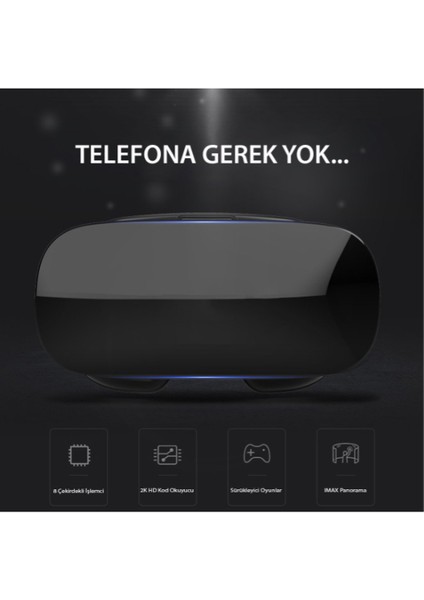 SC-AI005 Bluetooth & Wifi Bağlantılı Vr Sanal Gerçeklik Gözlüğü