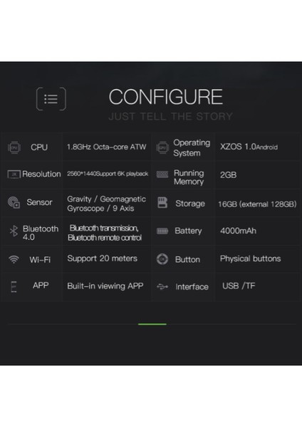 SC-AI005 Bluetooth & Wifi Bağlantılı Vr Sanal Gerçeklik Gözlüğü