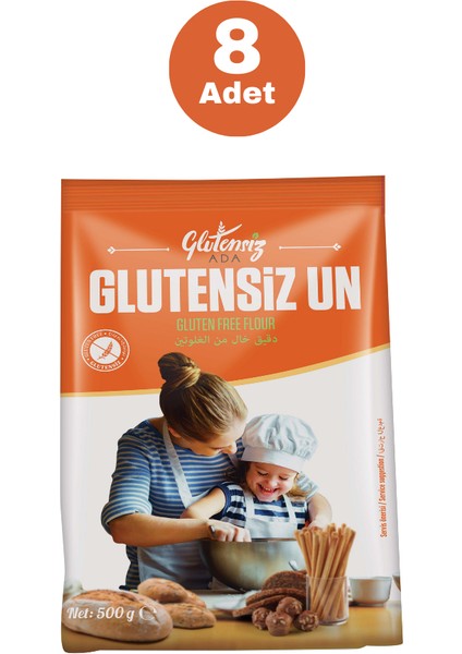 Glutensiz Un 500 Gr. (8 Adet)