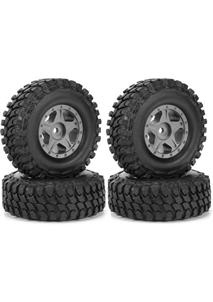 4 Adet 55MM 1.0 Inç Beadlock Jant Lastik Lastik Lastik 1/18 1/24 Rc Paletli Araba Traxxas TRX4M Eksenel SCX24 FCX24,3 (Yurt Dışından)