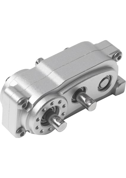 313MM Dingil Mesafesi Metal Şasi Çerçeve Transfer Kutusu 1/10 Rc Paletli Araba Parçaları Için Fit, Gümüş (Yurt Dışından)