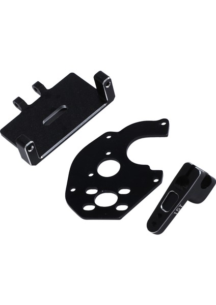 Rc Servo Direksiyon Servo Servo Montaj Braketi ve Servo Kolu Için 1/24 Rc Paletli Araba Eksenel SCX24 Yükseltme Parçaları (Yurt Dışından)